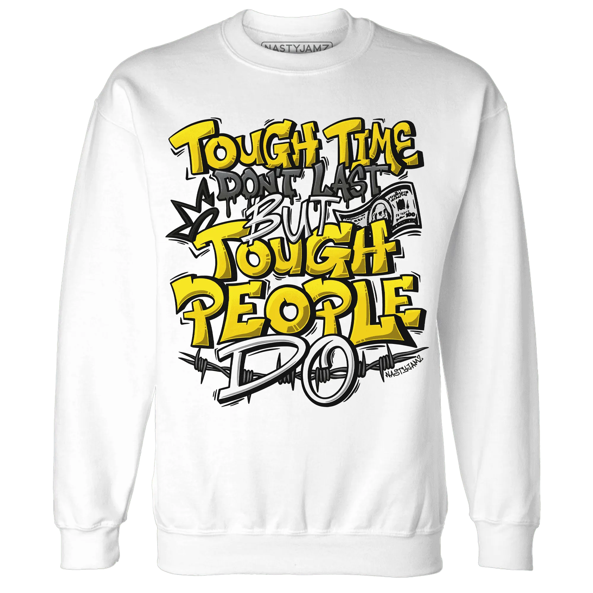 Thunder-4s-Sweatshirt-Match-Tough-People-Never-Fall