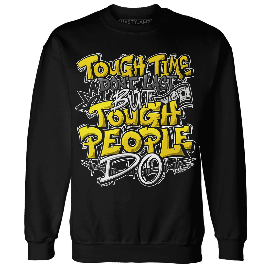 Thunder-4s-Sweatshirt-Match-Tough-People-Never-Fall