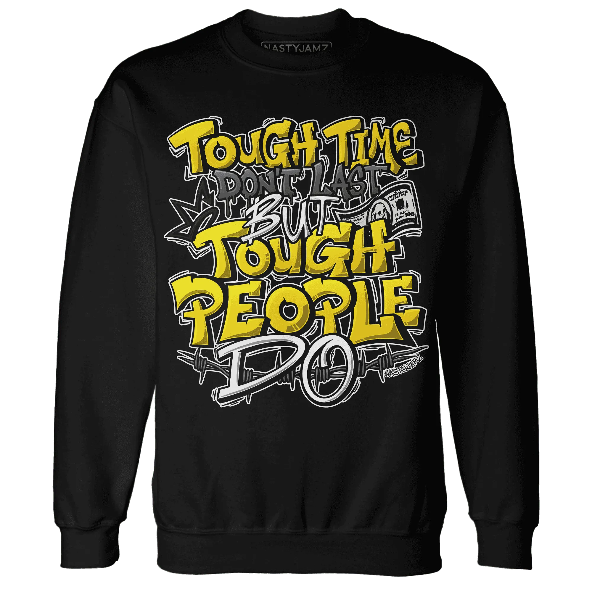 Thunder-4s-Sweatshirt-Match-Tough-People-Never-Fall