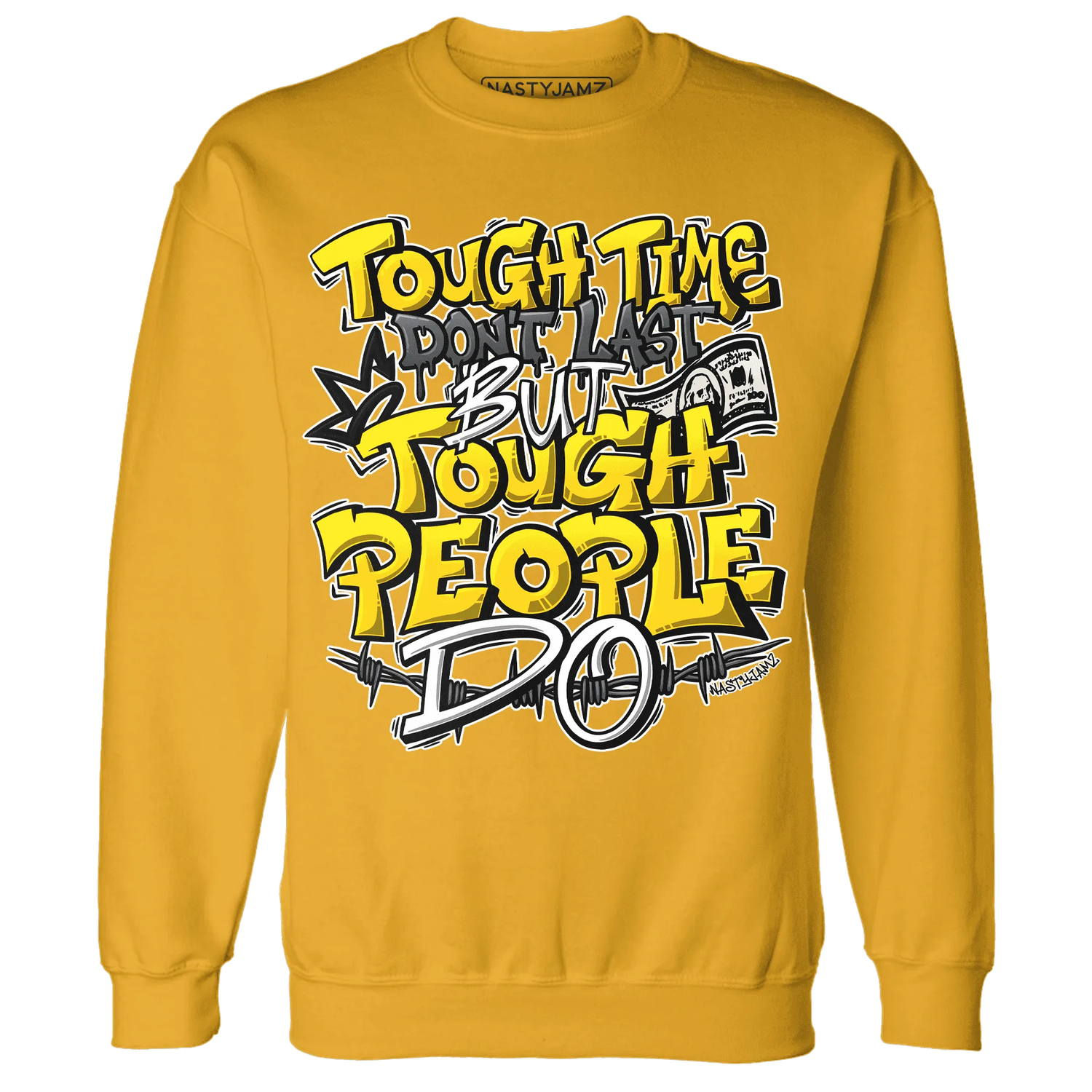 Thunder-4s-Sweatshirt-Match-Tough-People-Never-Fall