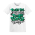 Lucky-Green-5s-T-Shirt-Match-Tough-People-Never-Fall