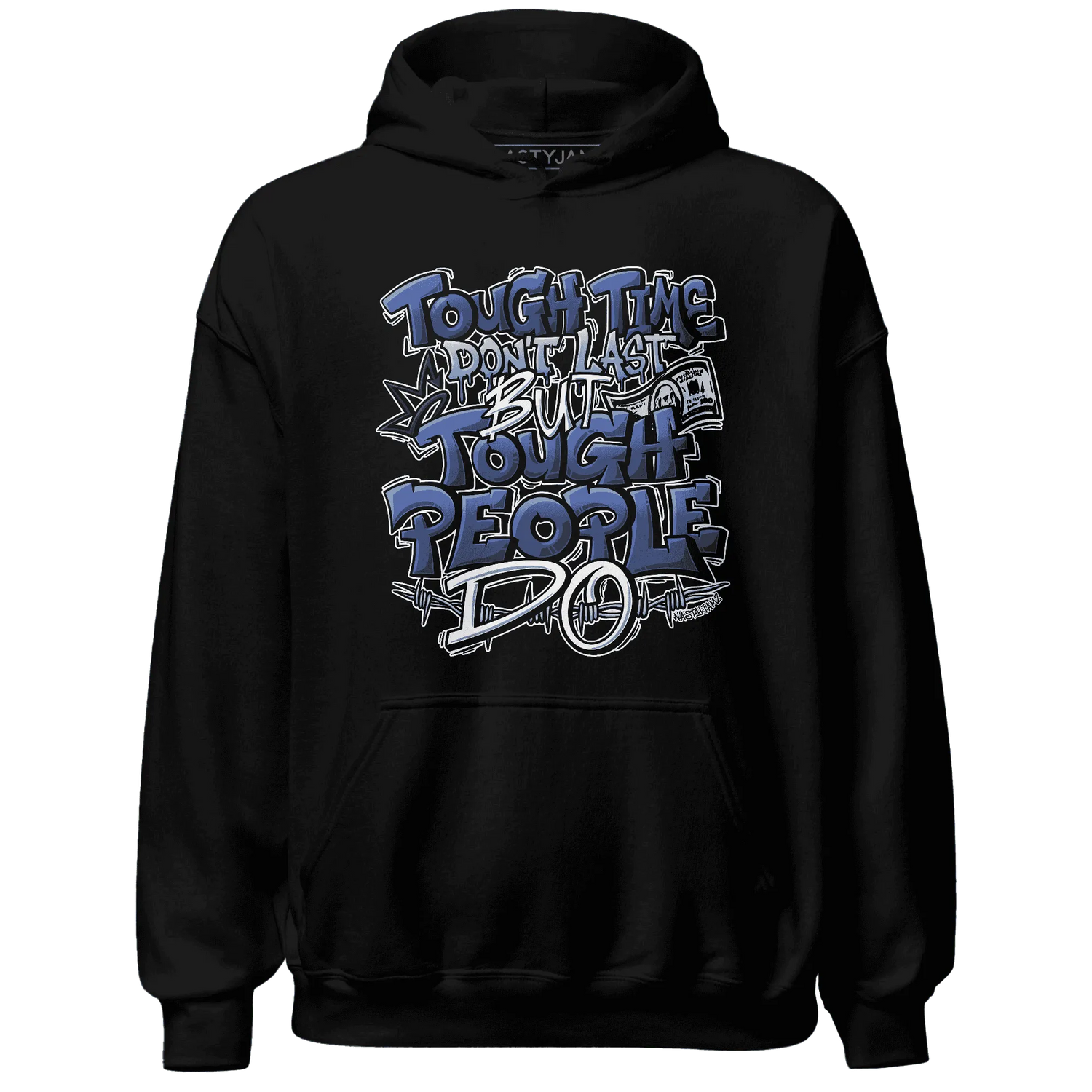 Midnight-Navy-5s-Hoodie-Match-Tough-People-Never-Fall