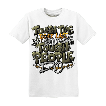 Olive-5s-T-Shirt-Match-Tough-People-Never-Fall
