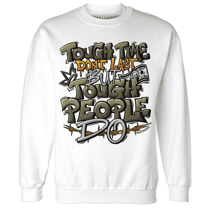 Olive-5s-Sweatshirt-Match-Tough-People-Never-Fall