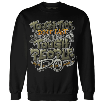 Olive-5s-Sweatshirt-Match-Tough-People-Never-Fall