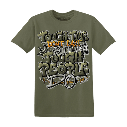 Olive-5s-T-Shirt-Match-Tough-People-Never-Fall