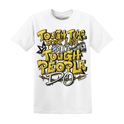 Yellow-Ochre-6s-T-Shirt-Match-Tough-People-Never-Fall