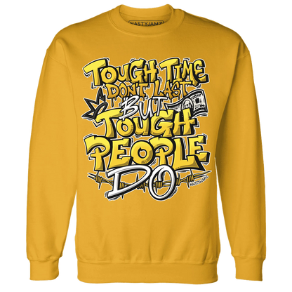 Yellow-Ochre-6s-Sweatshirt-Match-Tough-People-Never-Fall