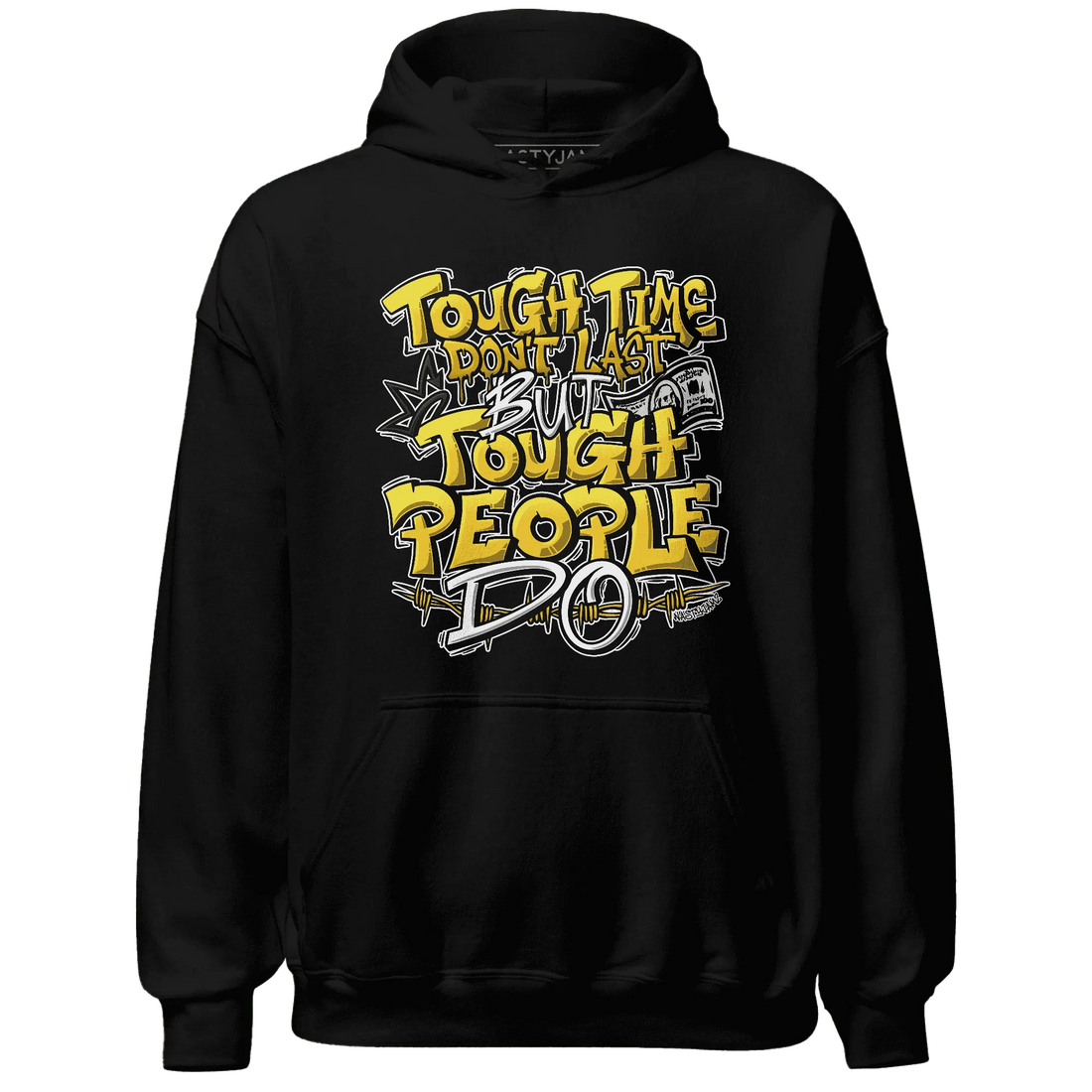 Yellow-Ochre-6s-Hoodie-Match-Tough-People-Never-Fall