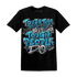 Powder-Blue-9s-T-Shirt-Match-Tough-People-Never-Fall