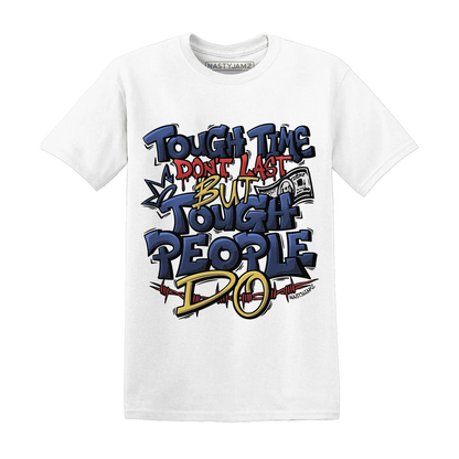 VaporMax-Air-Plus-Midnight-Navy-Gold-Black-NastyJamz-T-Shirt-Match-Tough-People-Never-Fall