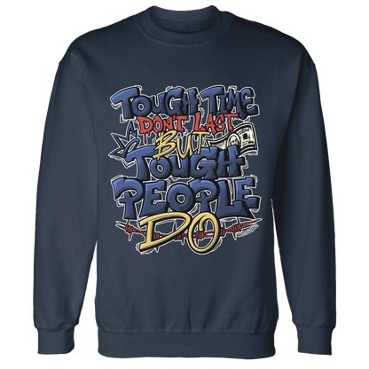 VaporMax-Air-Plus-Midnight-Navy-Gold-Black-NastyJamz-Sweatshirt-Match-Tough-People-Never-Fall