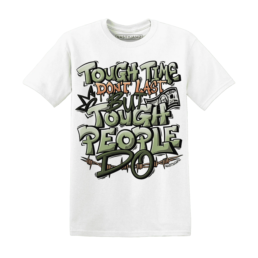 NastyJamz-VaporMax-Plus-Alligator-T-Shirt-Match-Tough-People-Never-Fall