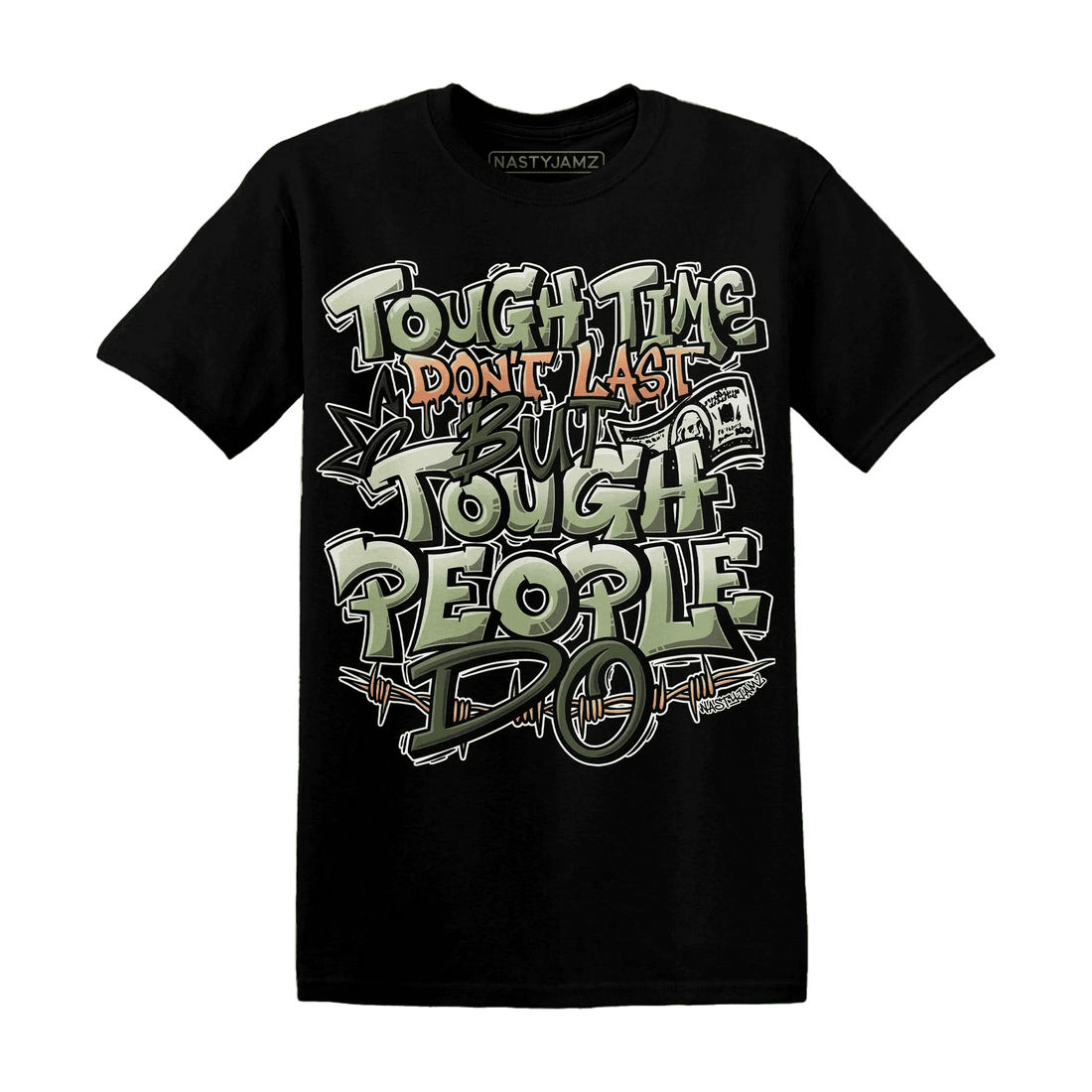 NastyJamz-VaporMax-Plus-Alligator-T-Shirt-Match-Tough-People-Never-Fall