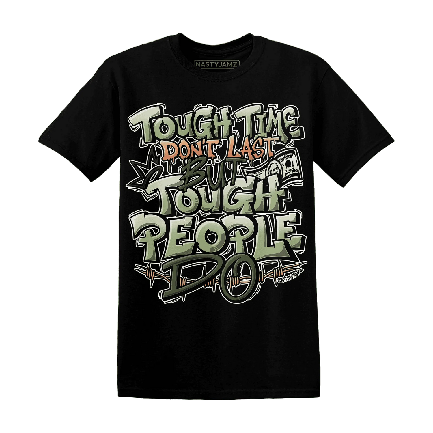 NastyJamz-VaporMax-Plus-Alligator-T-Shirt-Match-Tough-People-Never-Fall