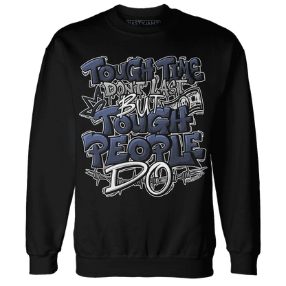 VaporMax-Plus-Midnight-Navy-White-Metallic-Silver-NastyJamz-Sweatshirt-Match-Tough-People-Never-Fall