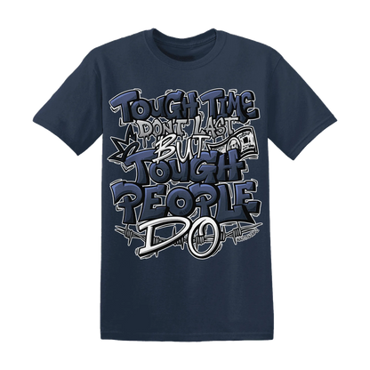 VaporMax-Plus-Midnight-Navy-White-Metallic-Silver-NastyJamz-T-Shirt-Match-Tough-People-Never-Fall