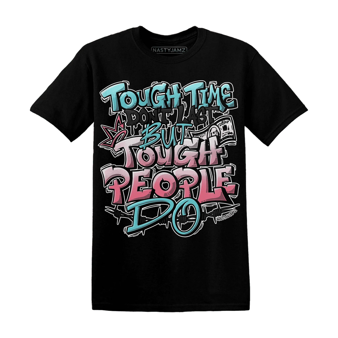 NastyJamz-VaporMax-Plus-South-Beach-T-Shirt-Match-Tough-People-Never-Fall
