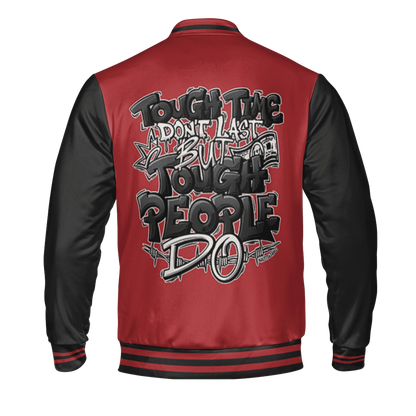Black-Toe-Reimagined-Red-White-1s-NastyJamz-Varsity-Match-Tough-People-Never-Fall