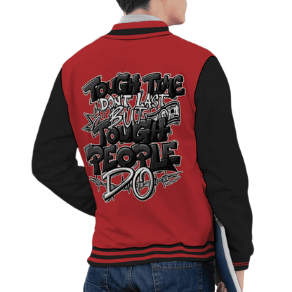 Black-Toe-Reimagined-Red-White-1s-NastyJamz-Varsity-Match-Tough-People-Never-Fall