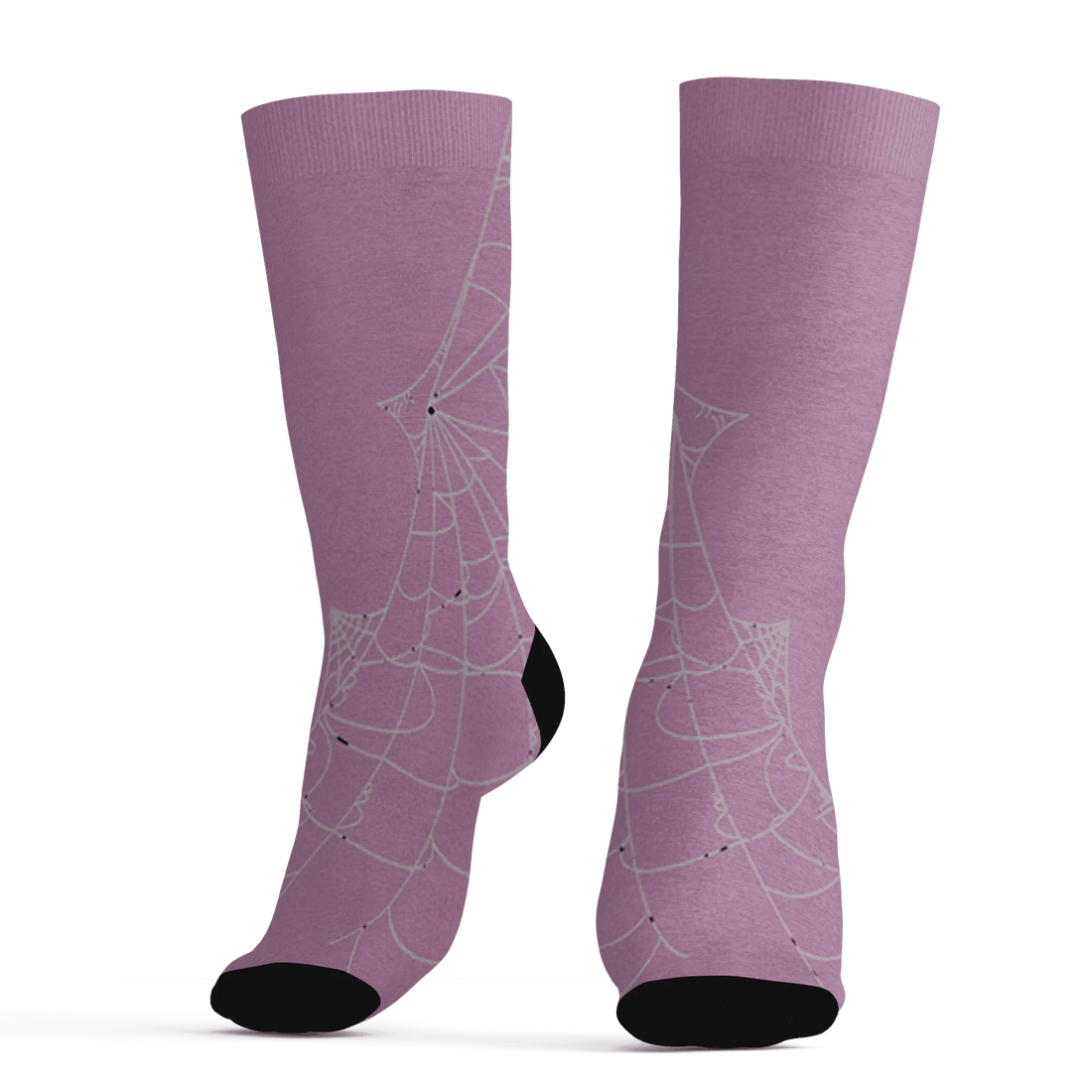 Orchid-Neutral-Grey-Black-White-4s-NastyJamz-Socks-Match-Trick-Or-Treat-3D