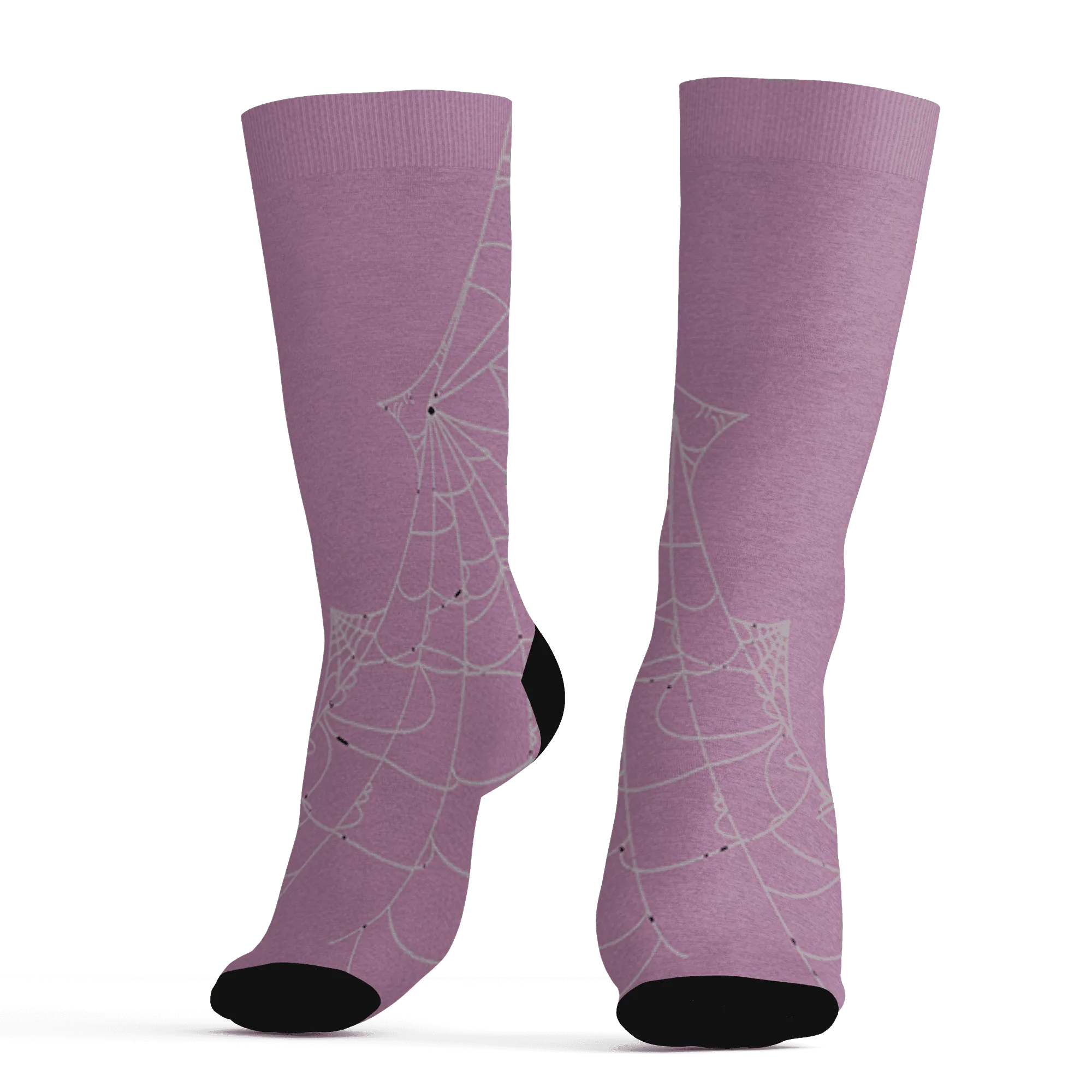 Orchid-Neutral-Grey-Black-White-4s-NastyJamz-Socks-Match-Trick-Or-Treat-3D