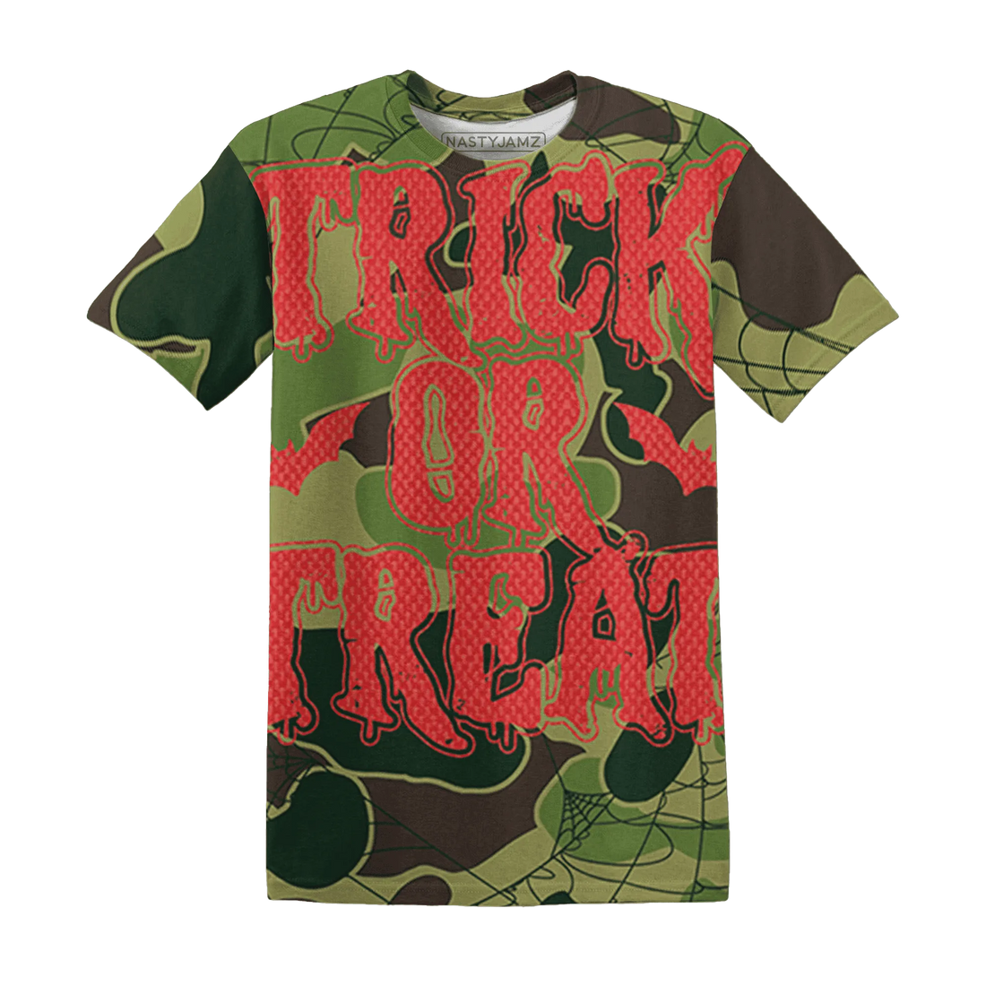 AM-90-Dark-Sage-Solar-Red-NastyJamz-T-Shirt-Match-Trick-Or-Treat-3D