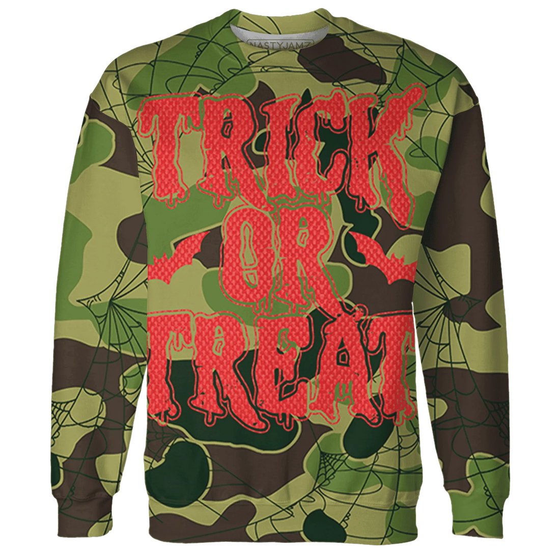 AM-90-Dark-Sage-Solar-Red-NastyJamz-Sweatshirt-Match-Trick-Or-Treat-3D