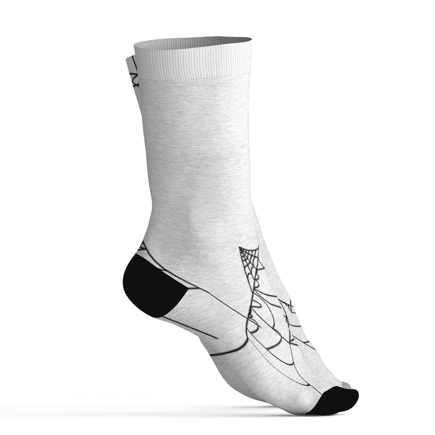 AM-TW-White-Orange-NastyJamz-Socks-Match-Trick-Or-Treat-3D