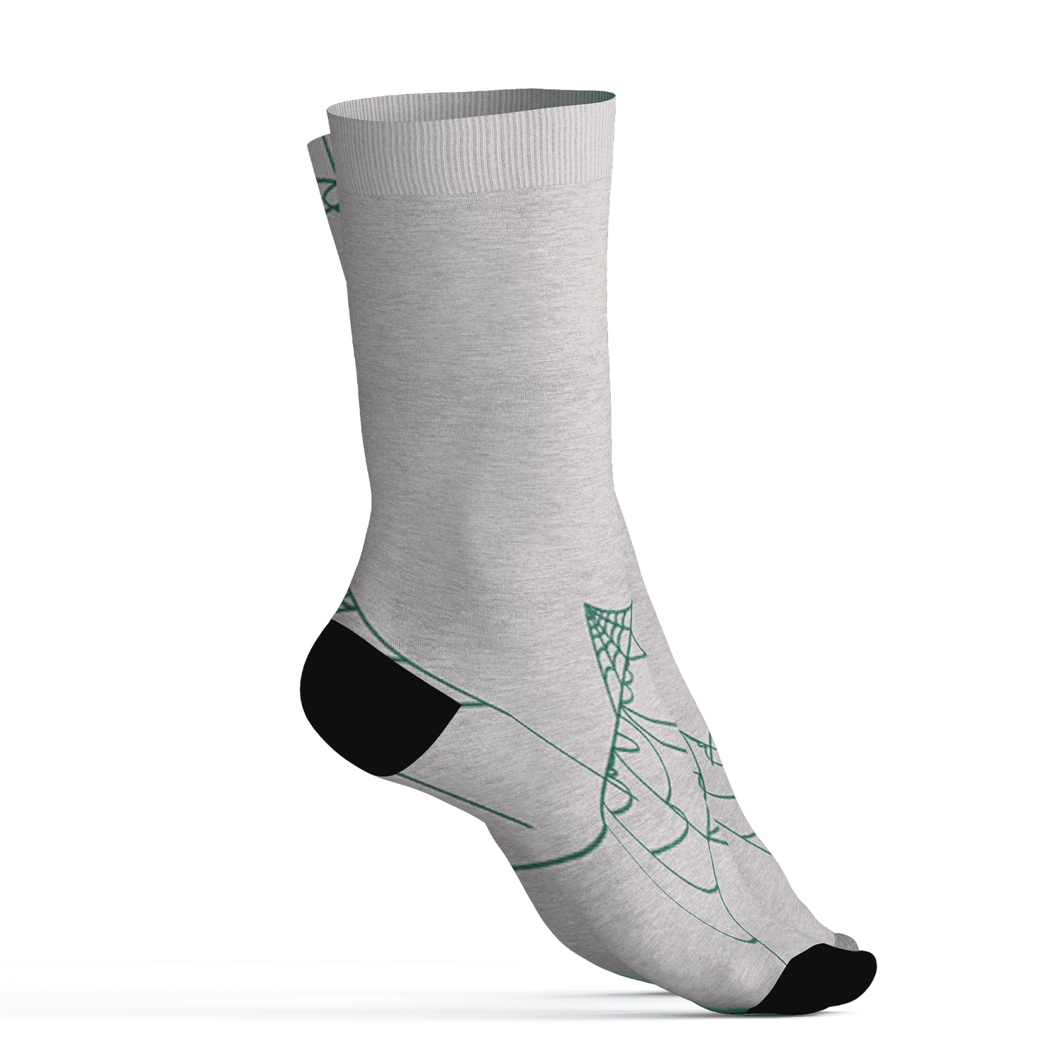 Dunk-Hyper-Royal-Malachite-NastyJamz-Socks-Match-Trick-Or-Treat-3D