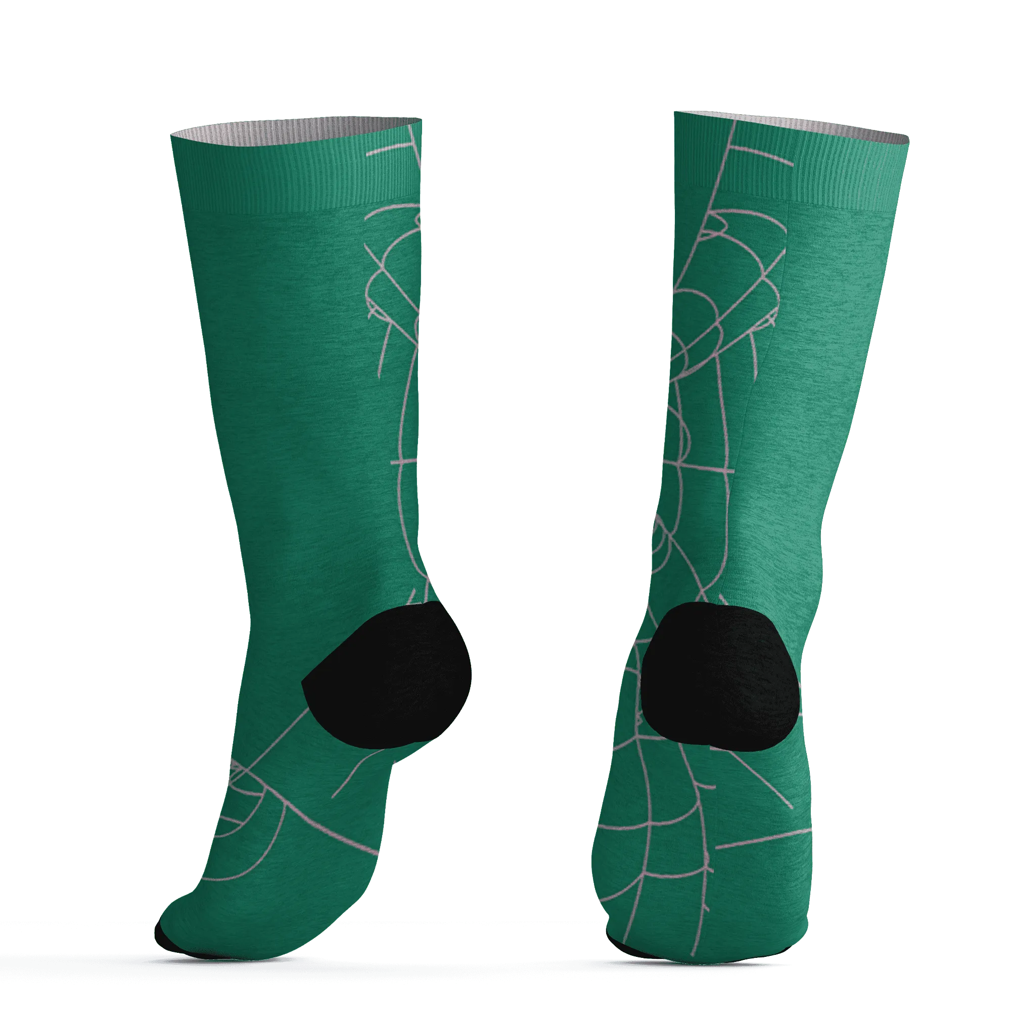 Dunk-Pink-Malachite-Medium-Soft-Low-Sail-NastyJamz-Socks-Match-Trick-Or-Treat-3D