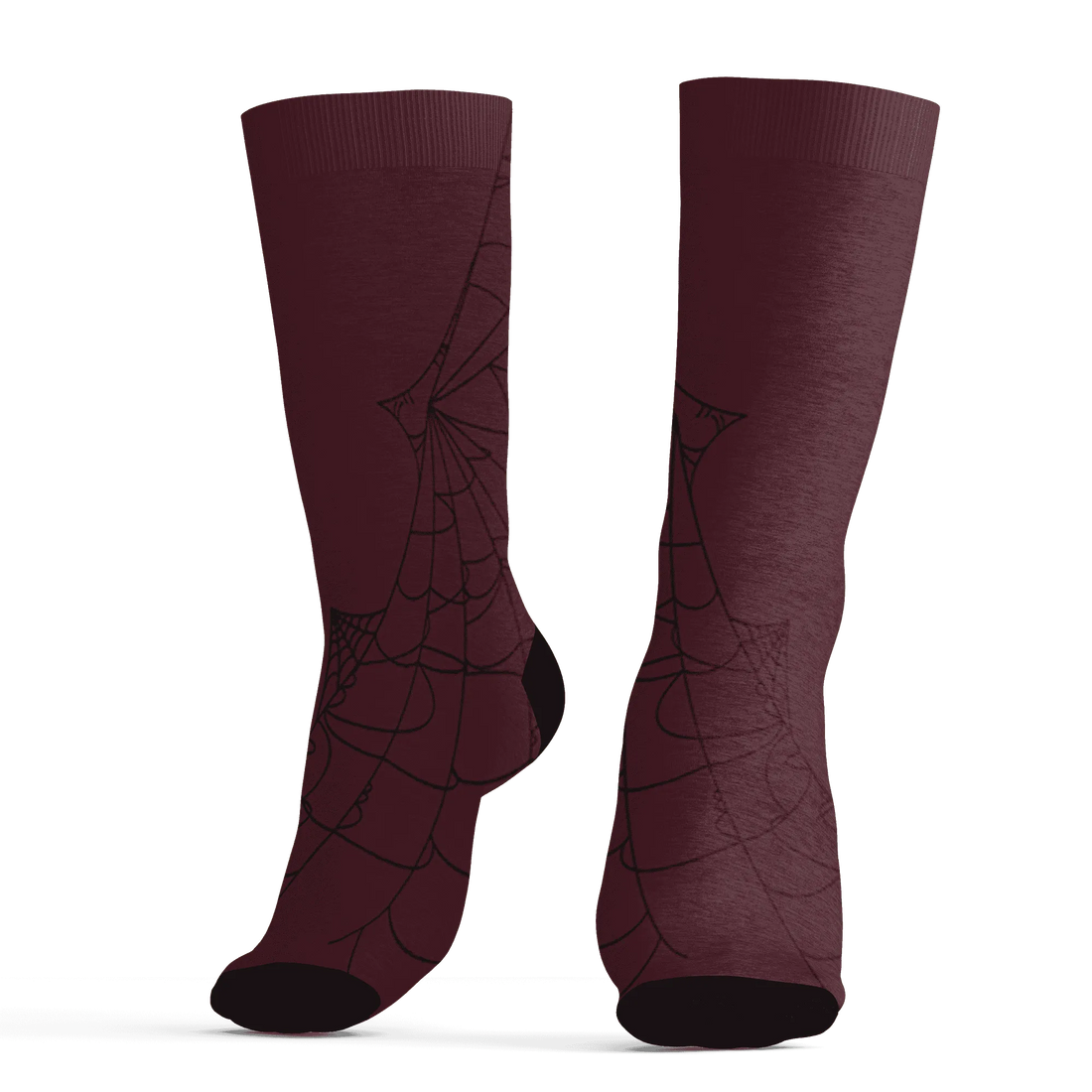 VaporMax-Night-Maron-Burgundy-NastyJamz-Socks-Match-Trick-Or-Treat-3D