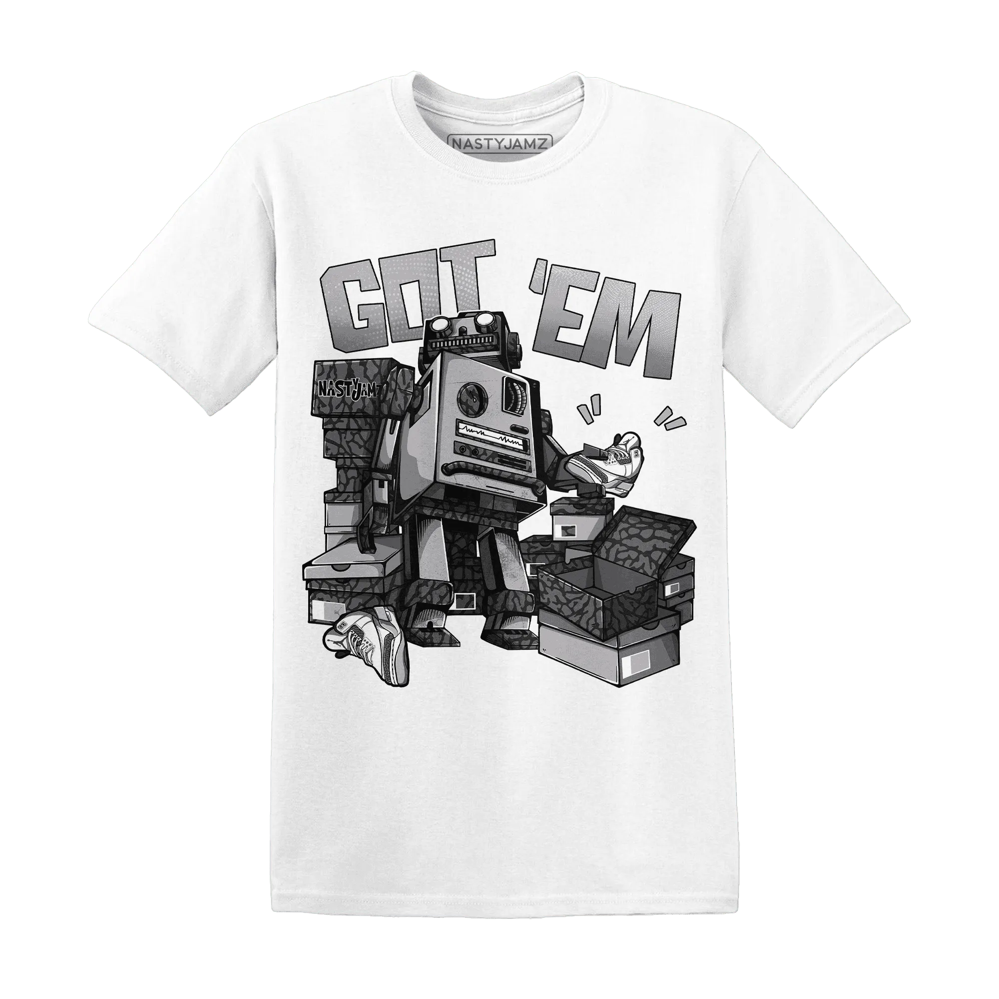 Cement-Grey-3s-T-Shirt-Match-Trooper-Got-Em