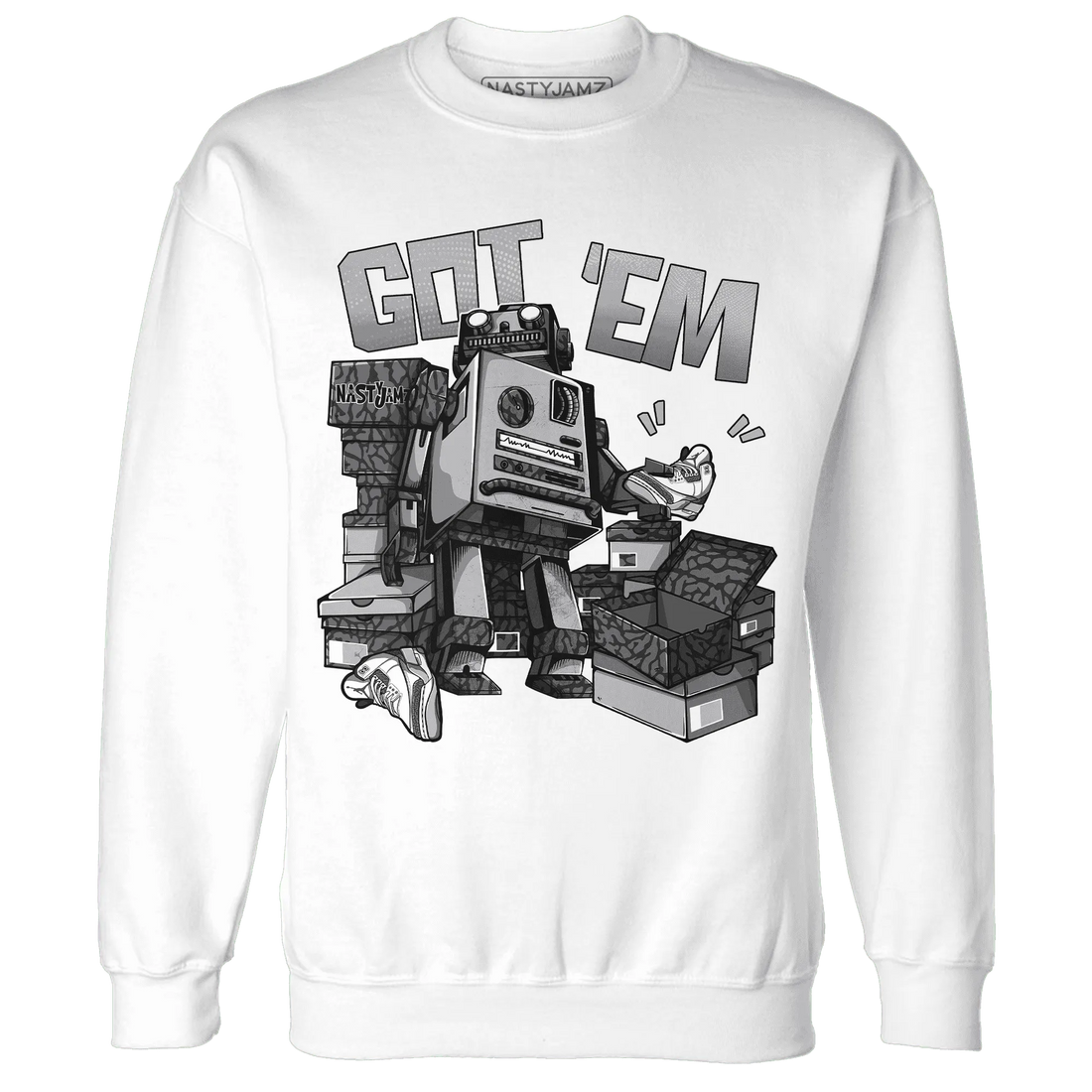 Cement-Grey-3s-Sweatshirt-Match-Trooper-Got-Em
