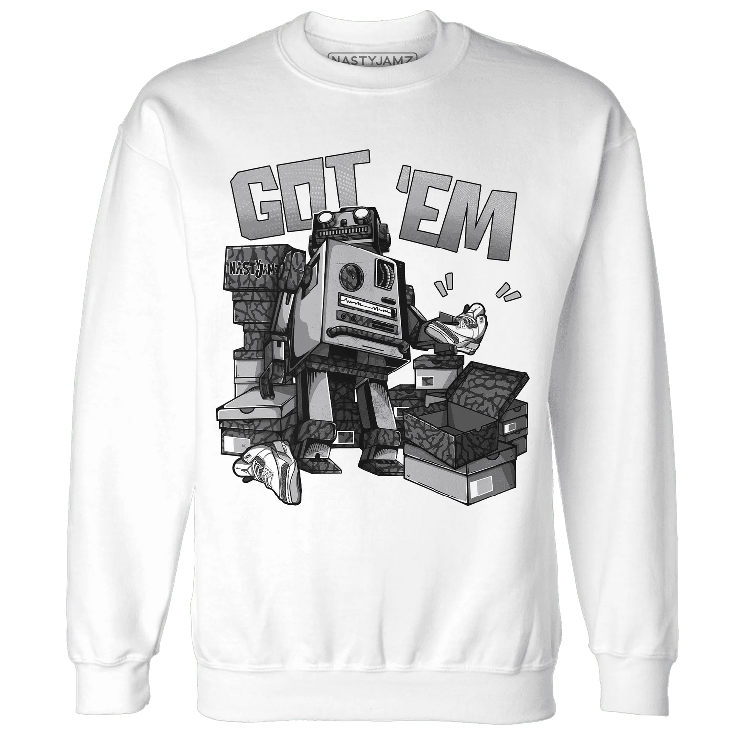Cement-Grey-3s-Sweatshirt-Match-Trooper-Got-Em