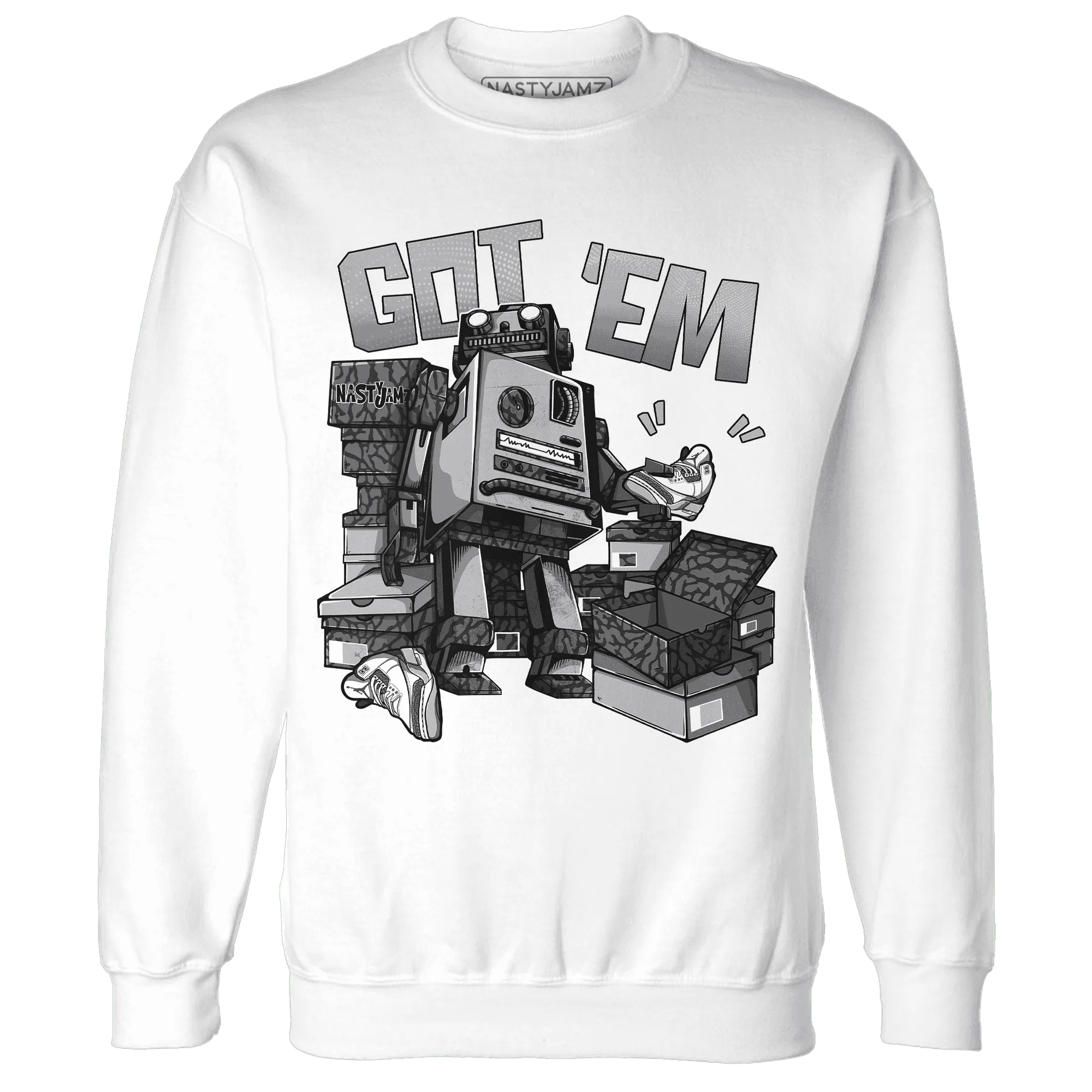 Cement-Grey-3s-Sweatshirt-Match-Trooper-Got-Em