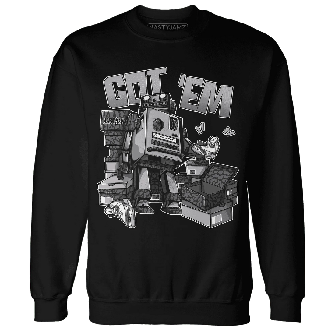Cement-Grey-3s-Sweatshirt-Match-Trooper-Got-Em