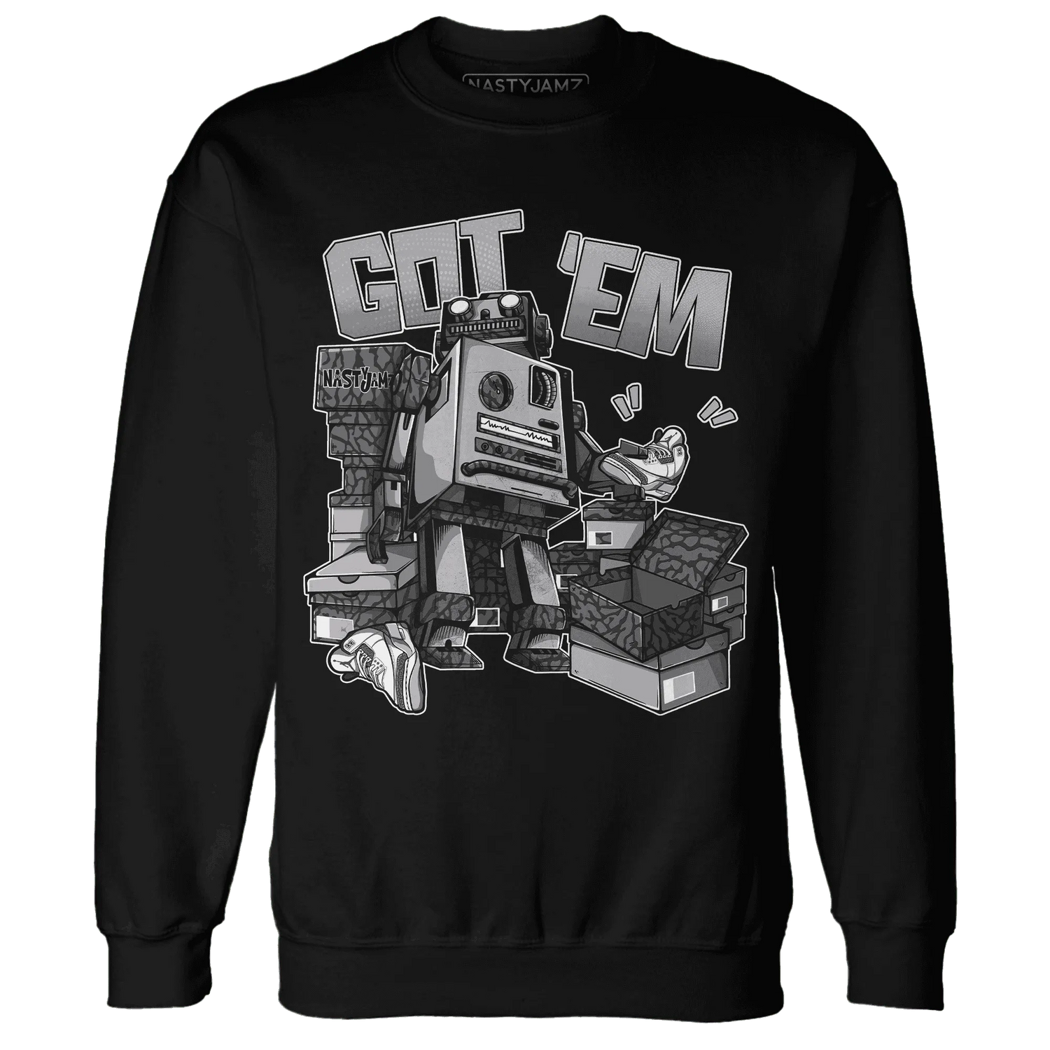 Cement-Grey-3s-Sweatshirt-Match-Trooper-Got-Em