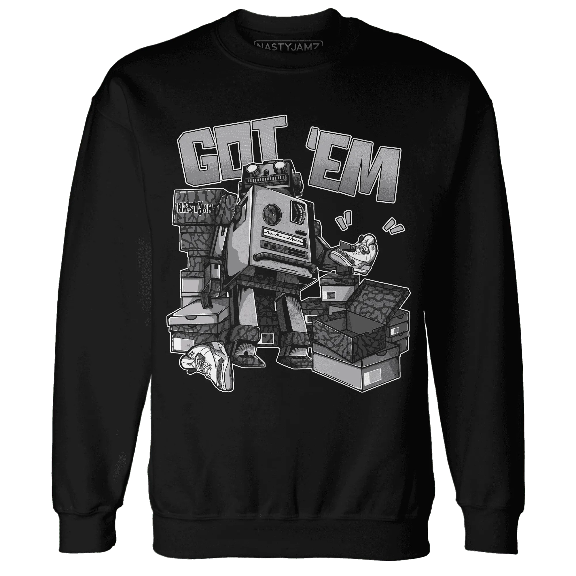 Cement-Grey-3s-Sweatshirt-Match-Trooper-Got-Em