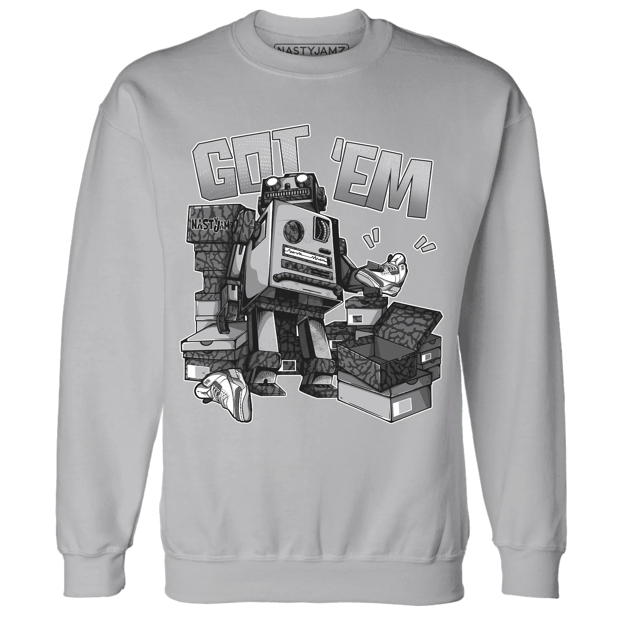 Cement-Grey-3s-Sweatshirt-Match-Trooper-Got-Em