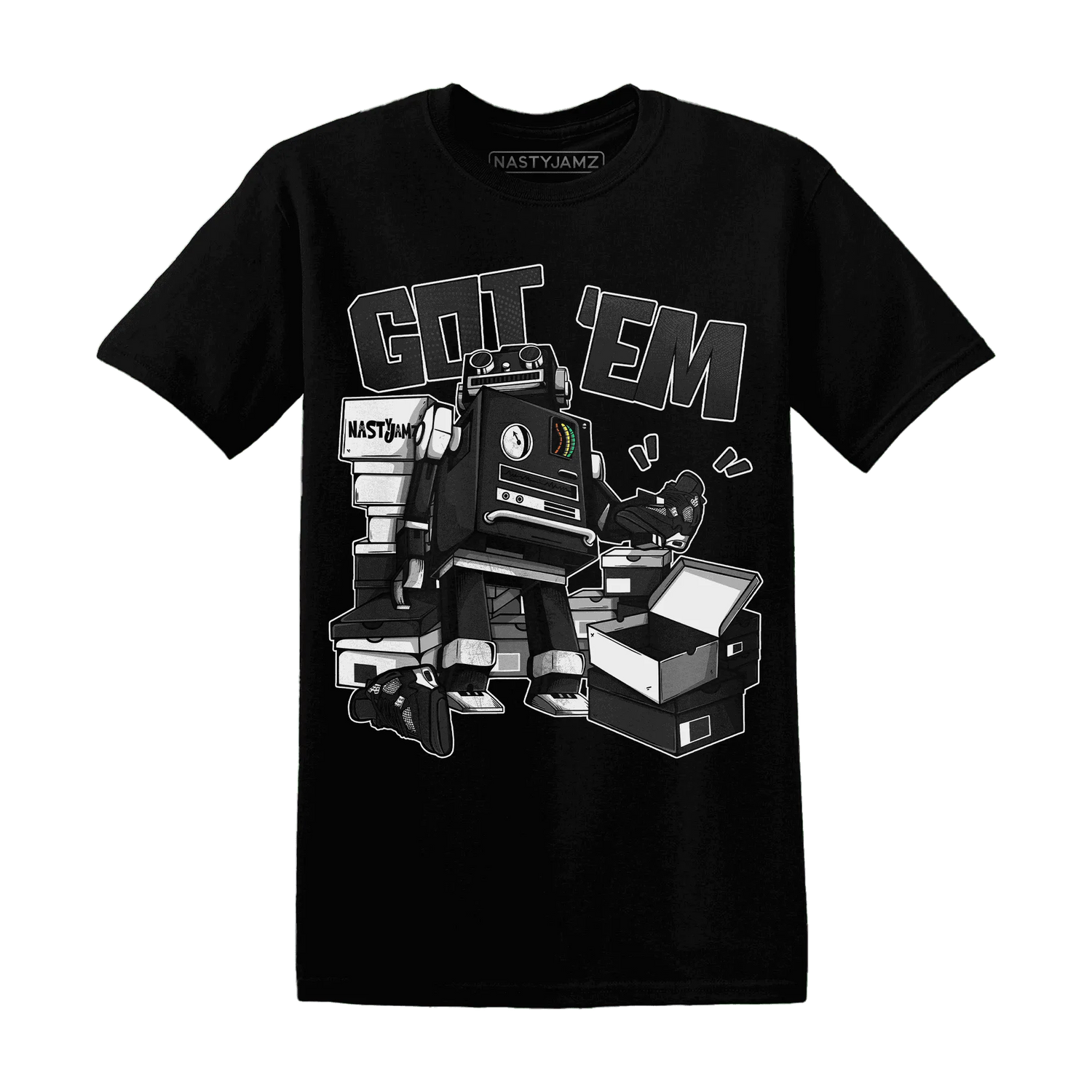White-Thunder-4s-T-Shirt-Match-Trooper-Got-Em