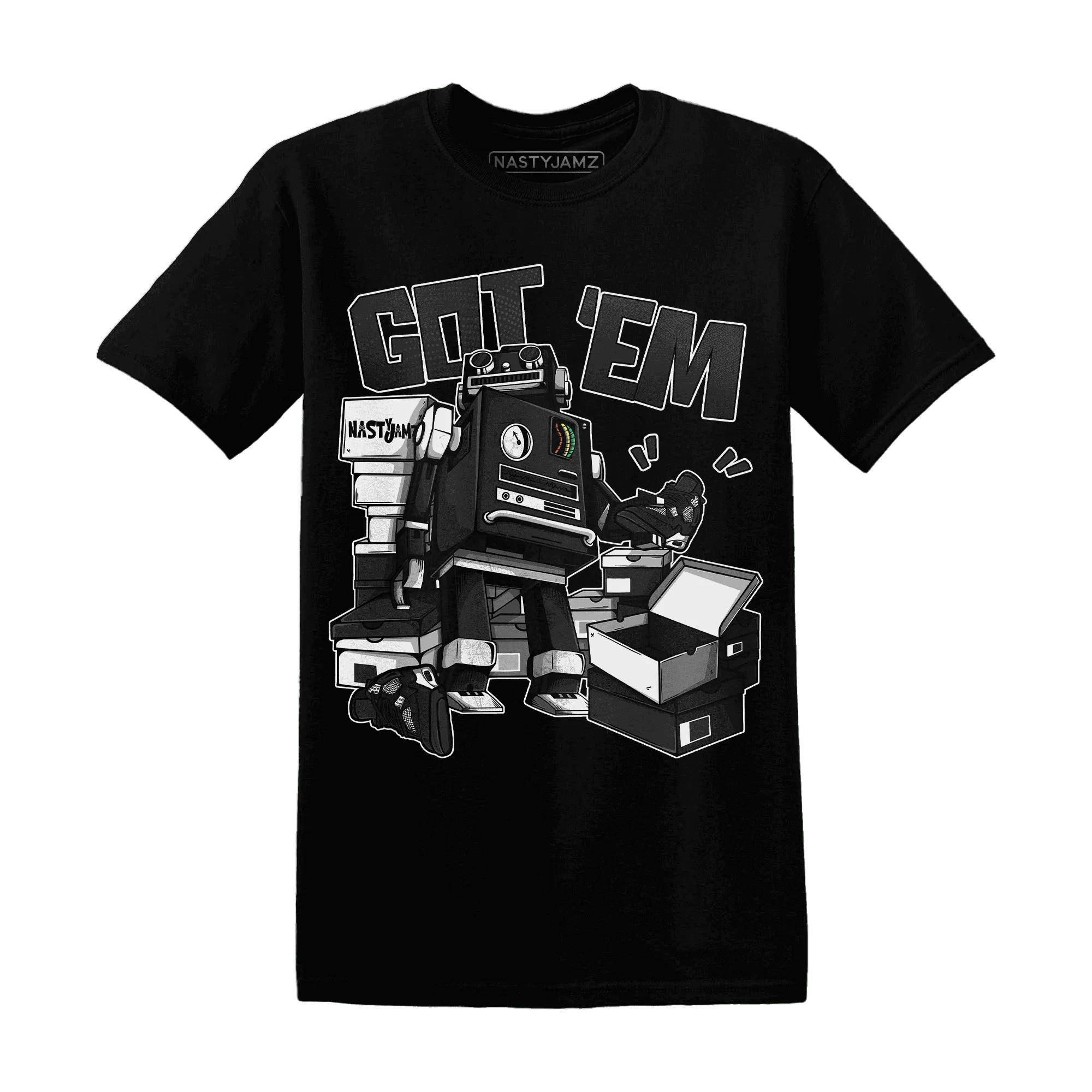 White-Thunder-4s-T-Shirt-Match-Trooper-Got-Em