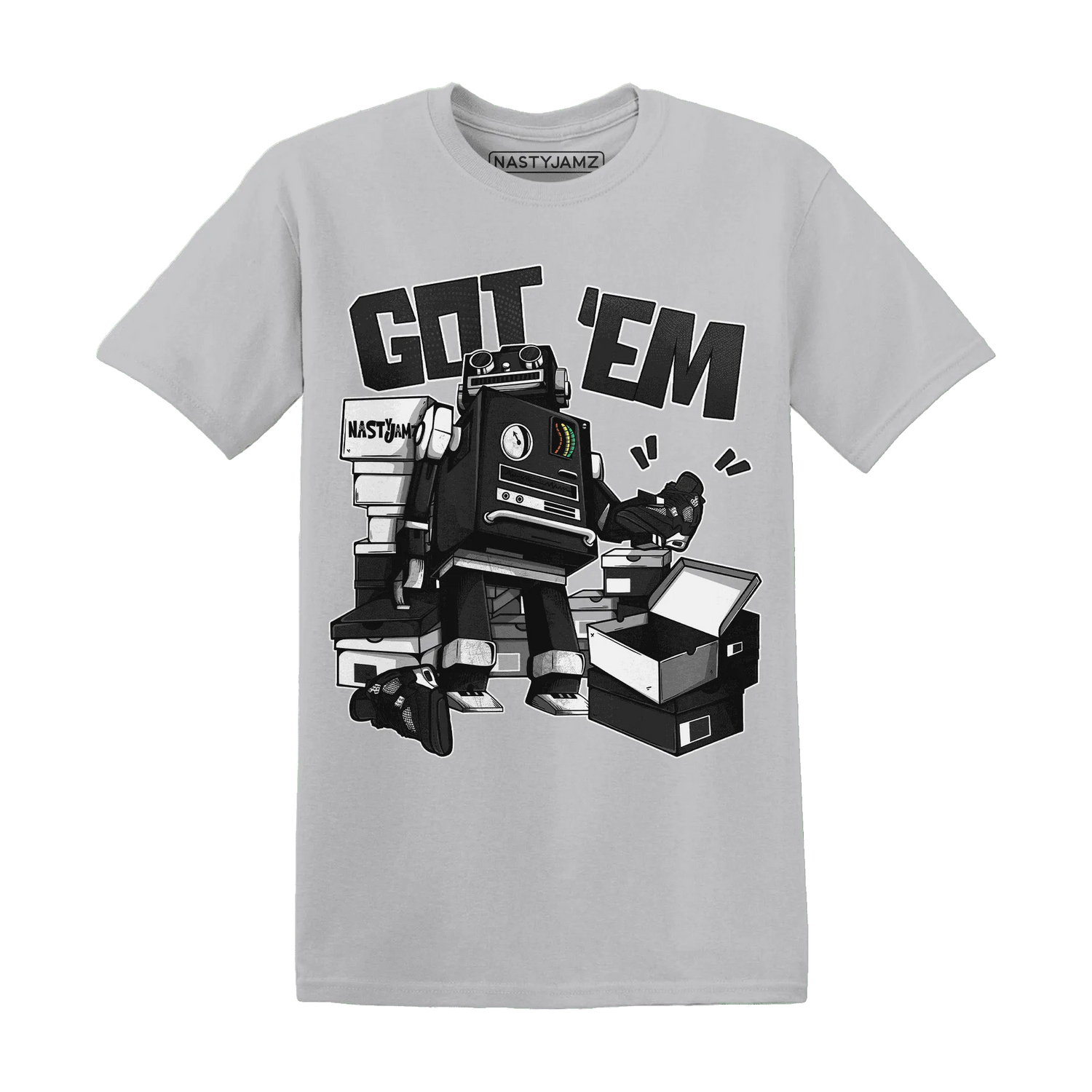 White-Thunder-4s-T-Shirt-Match-Trooper-Got-Em