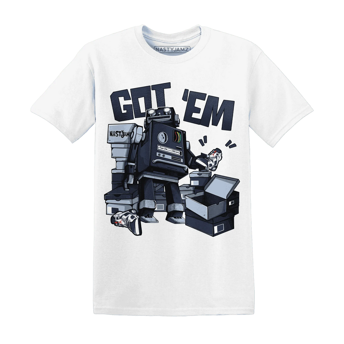 White-Navy-6s-T-Shirt-Match-Trooper-Got-Em