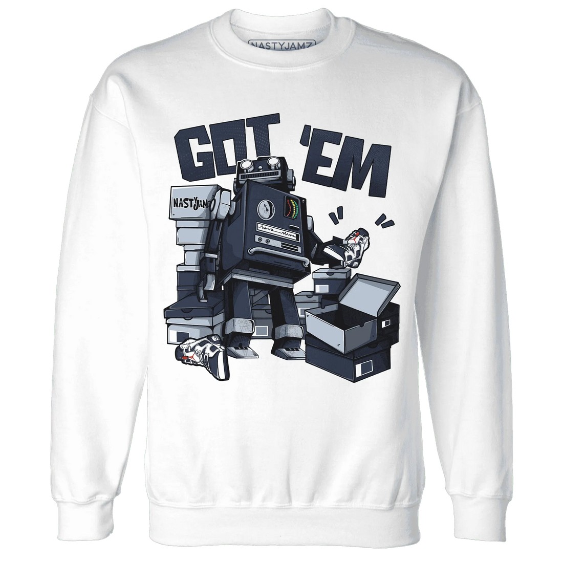 White-Navy-6s-Sweatshirt-Match-Trooper-Got-Em