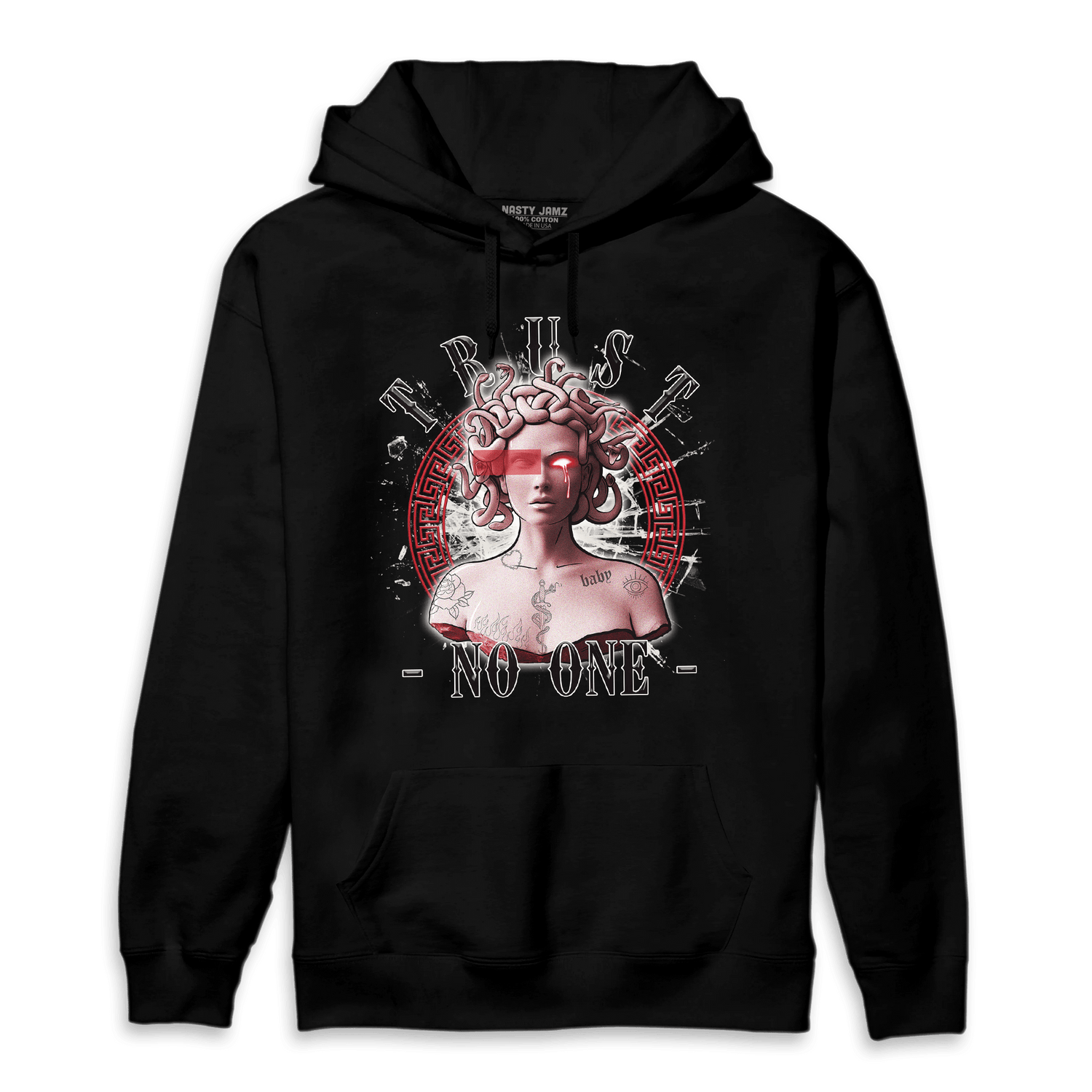 Low OG Trophy Room 1s Hoodie Match Trust No One Medusa - NastyJamz