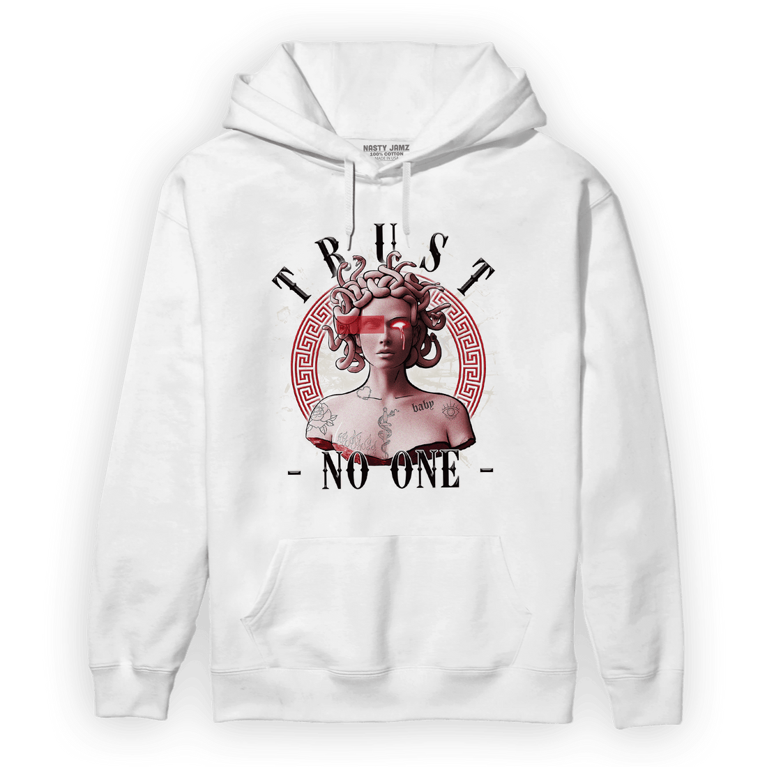 Low OG Trophy Room 1s Hoodie Match Trust No One Medusa - NastyJamz