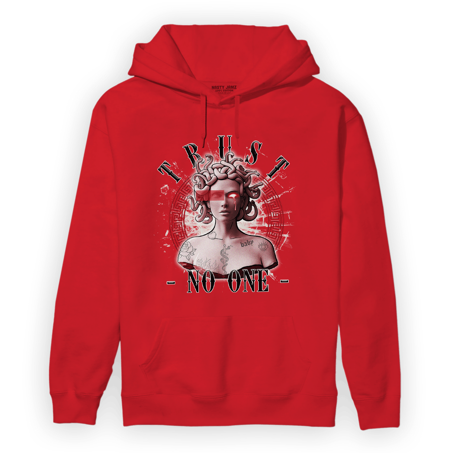 Low OG Trophy Room 1s Hoodie Match Trust No One Medusa - NastyJamz