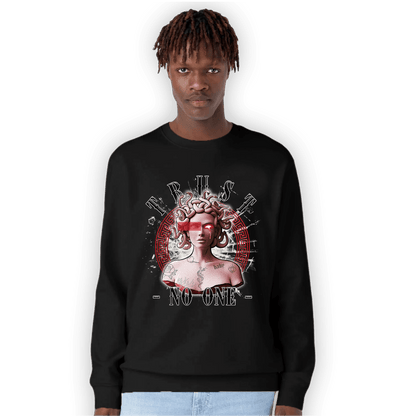 Low OG Trophy Room 1s Sweatshirt Match Trust No One Medusa - NastyJamz