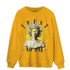 Vivid Sulfur 4s Sweatshirt Match Trust No One Medusa - NastyJamz